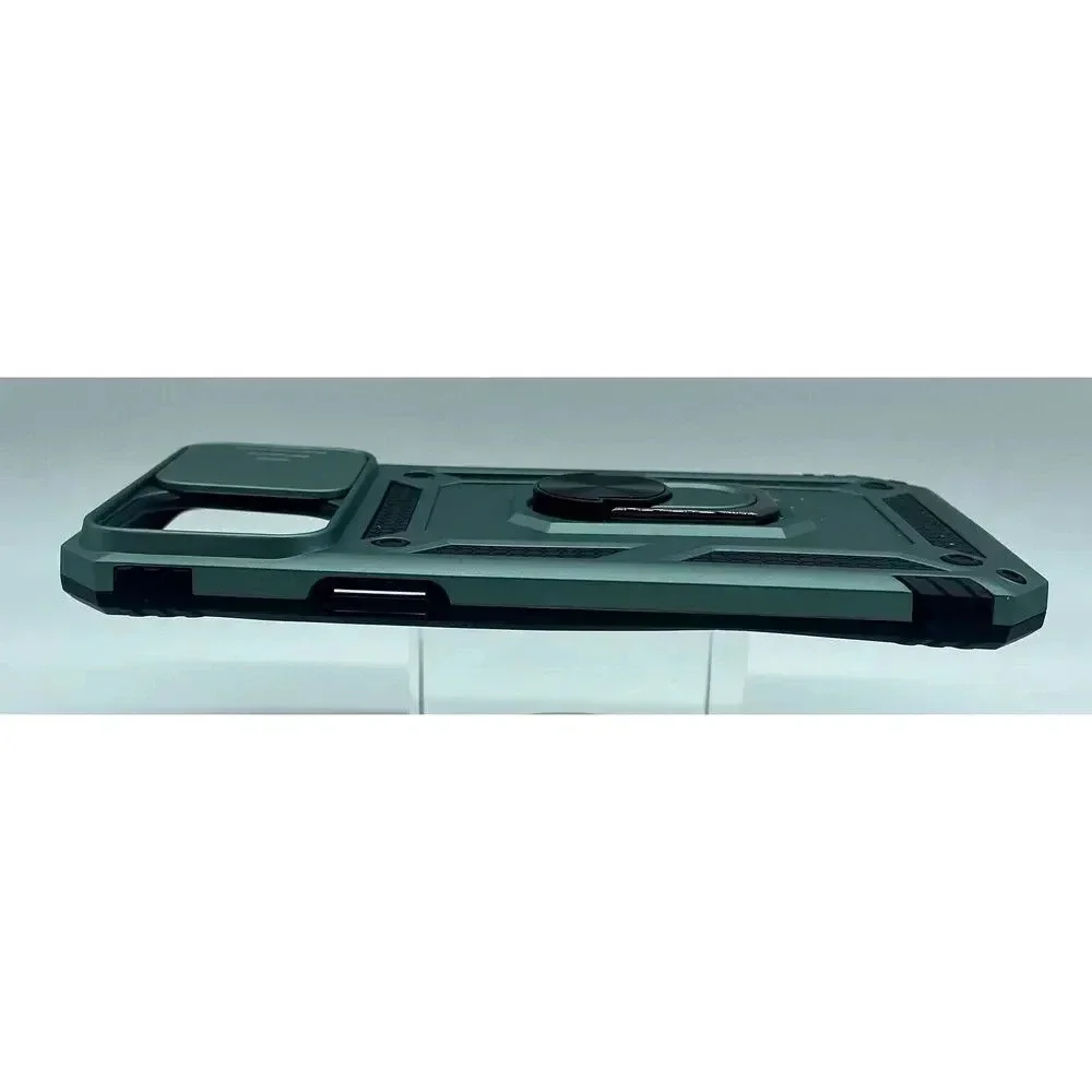 Hybrid Hard Case With Camera Lens Cover &‎ Kickstand For iPhone 13 Pro Max 6.7”